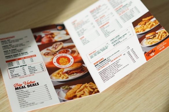 Designing Your Restaurant’s menu